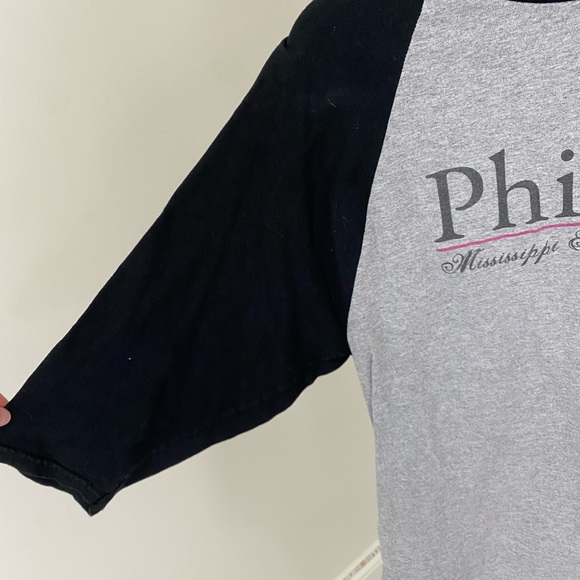 Phi Mu 3/4 sleeve t-shirt - Picture 3 of 5